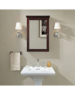 Crosley Lydia Mirrored Wall Cabinet Home -Crosley Sales Store 3030542569 RLLD 3