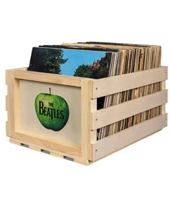 Crosley Record Storage Crate The Beatles Apple Home