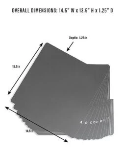 Crosley Radio Black A-Z Vinyl Dividers Home -Crosley Sales Store 3050287916 RLLD 3