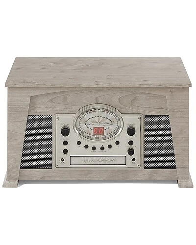 Crosley Radio Gray Medley Entertainment Center Home 1 Crosley Radio Gray Medley Entertainment Center Home