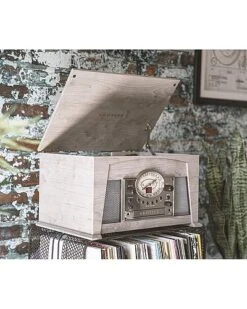 Crosley Radio Gray Medley Entertainment Center Home 12 Crosley Radio Gray Medley Entertainment Center Home -Crosley Sales Store 3050287923 RLLD 6