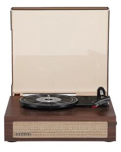 Crosley Radio Walnut Scout Turntable Home