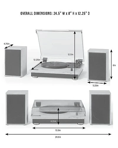 Crosley Radio Natural Brio Shelf System Home 6 Crosley Radio Natural Brio Shelf System Home - Image 6