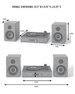 Crosley Radio Gray Aria Shelf System Home 9 Crosley Radio Gray Aria Shelf System Home -Crosley Sales Store 3050287936 RLLD 5