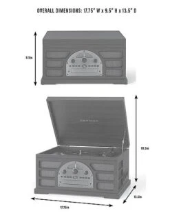 Crosley Radio Black Rochester Entertainment Center Home 13 Crosley Radio Black Rochester Entertainment Center Home -Crosley Sales Store 3050287937 RLLD 7