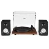 Crosley Radio Walnut Kt6101 Turntable And Speaker Kit Home