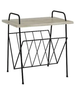 Crosley Radio Natural Wiltshire Turntable Stand Home