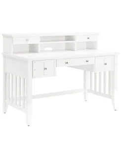 Crosley Adler Computer Desk & Hutch Home