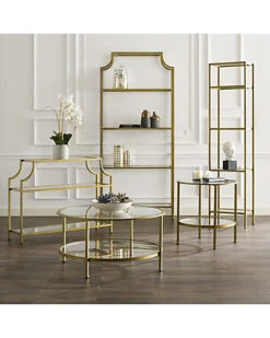 Crosley Aimee Glass Side Table Home -Crosley Sales Store 3050332714 RLLD 3