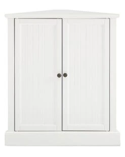Crosley Furniture Shoreline Stackable Corner Pantry Home