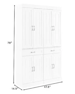 Crosley Furniture Stanton 2Pc Pantry Set - 2 Pantries Home -Crosley Sales Store 3050334328 RLLD 3