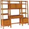 Crosley Landon 3Pc Desk & Etagere Set Home