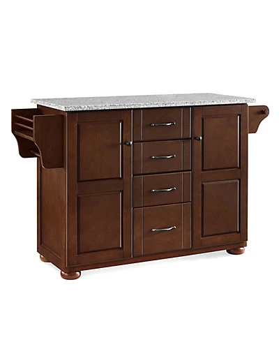 Crosley Eleanor Granite Top Kitchen Cart Home 1 Crosley Eleanor Granite Top Kitchen Cart Home