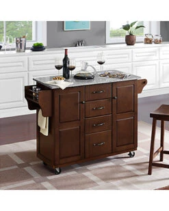 Crosley Eleanor Granite Top Kitchen Cart Home 9 Crosley Eleanor Granite Top Kitchen Cart Home -Crosley Sales Store 3050461696 RLLD 5