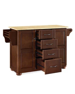 Crosley Eleanor Wood Top Kitchen Island Home -Crosley Sales Store 3050461706 RLLD 5
