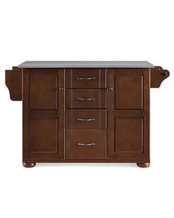 Crosley Eleanor Stainless Steel Top Kitchen Island Home -Crosley Sales Store 3050461707 RLLD 3