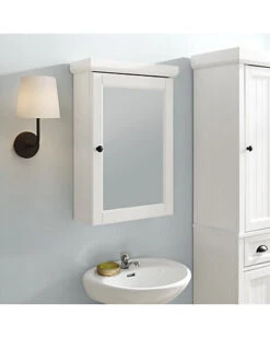 Crosley Seaside Tall Linen Cabinet Home