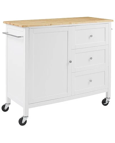Crosley Soren Wood Top Kitchen Island/Cart Home 1 Crosley Soren Wood Top Kitchen Island/Cart Home
