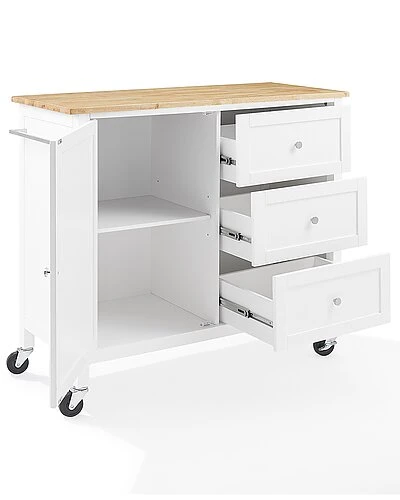 Crosley Soren Wood Top Kitchen Island/Cart Home 4 Crosley Soren Wood Top Kitchen Island/Cart Home - Image 4