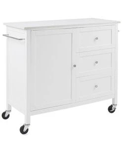 Crosley Soren Stone Top Kitchen Island/Cart Home