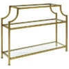 Crosley Aimee Glass Console Table Home