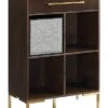 Crosley Juno Record Storage Cube Bookcase With Speaker Home