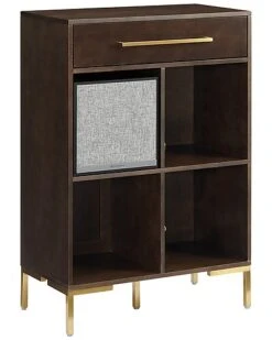 Crosley Juno Record Storage Cube Bookcase With Speaker Home