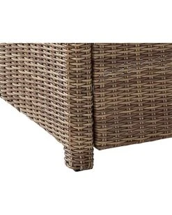 Crosley Bradenton 4Pc Outdoor Wicker Sectional Set Home -Crosley Sales Store 3070026212 RLLD 10