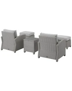 Crosley Bradenton 5Pc Outdoor Wicker Chair Set Home -Crosley Sales Store 3070026215 RLLD 3