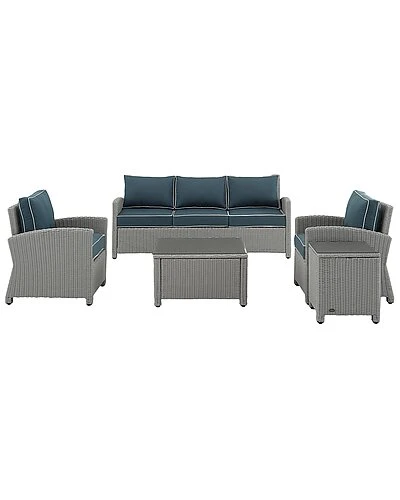 Crosley Bradenton 5Pc Outdoor Wicker Sofa Set Home 1 Crosley Bradenton 5Pc Outdoor Wicker Sofa Set Home