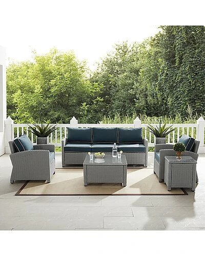 Crosley Bradenton 5Pc Outdoor Wicker Sofa Set Home 8 Crosley Bradenton 5Pc Outdoor Wicker Sofa Set Home - Image 8