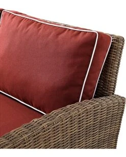 Crosley Bradenton 5Pc Outdoor Wicker Sectional Set Home -Crosley Sales Store 3070026228 RLLD 10