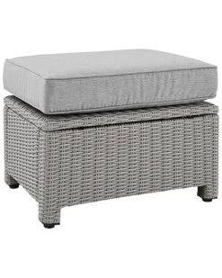 Crosley Bradenton Outdoor Wicker Ottoman Home
