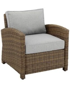 Crosley Bradenton Outdoor Wicker Armchair Home