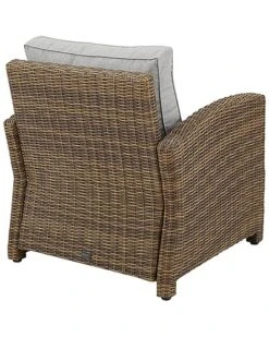 Crosley Bradenton Outdoor Wicker Armchair Home -Crosley Sales Store 3070026243 RLLD 3