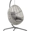 Crosley Lorelei Indoor/Outdoor Wicker Hanging Egg Chair Home