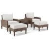 Crosley Capella 5pc Outdoor Wicker Chair Set Home