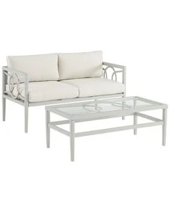 Crosley Ashford 2pc Outdoor Metal Conversation Set Home