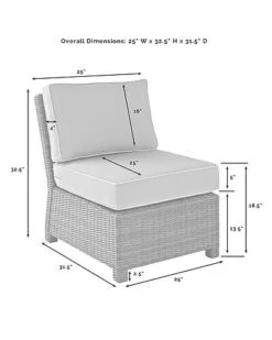 Crosley Furniture Bradenton 5Pc Outdoor Wicker Conversation Set W/Fire Table- Tucson Fire Table & 4 Armless Chairs Home -Crosley Sales Store 3070334302 RLLD 4