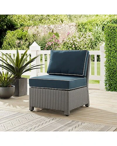 Crosley Furniture Bradenton Outdoor Wicker Sectional Center Chair Home 2 Crosley Furniture Bradenton Outdoor Wicker Sectional Center Chair Home - Image 2