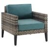 Crosley Furniture Prescott Outdoor Wicker Armchair Home