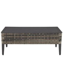 Crosley Furniture Prescott Outdoor Wicker Coffee Table Home