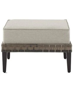 Crosley Furniture Prescott Outdoor Wicker Ottoman Home