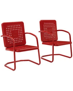 Crosley Bates 2pc Chair Set Home
