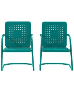 Crosley Bates 2pc Chair Set Home -Crosley Sales Store 3070461742 RLLD 3
