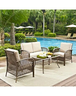 Crosley Furniture Tribeca 4pc Outdoor Wicker Set Home -Crosley Sales Store 3070461756 RLLD 5