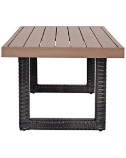 Crosley Beaufort Outdoor Wicker Coffee Table Home -Crosley Sales Store 3070461757 RLLD 3