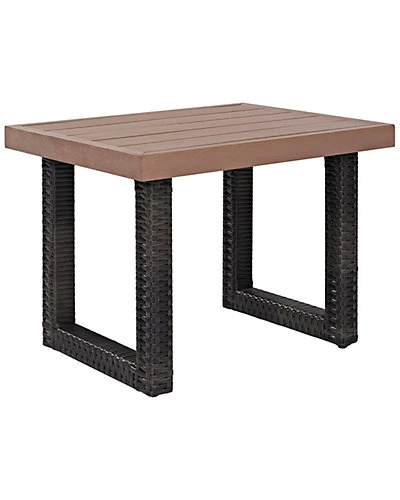 Crosley Beaufort Outdoor Wicker Side Table Home 1 Crosley Beaufort Outdoor Wicker Side Table Home
