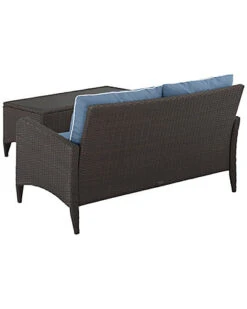 Crosley Kiawah 2pc Outdoor Wicker Chat Set Home 6 Crosley Kiawah 2pc Outdoor Wicker Chat Set Home -Crosley Sales Store 3070559393 RLLD 3