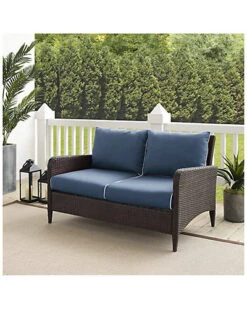 Crosley Kiawah Outdoor Wicker Loveseat Home -Crosley Sales Store 3070559408 RLLD 4